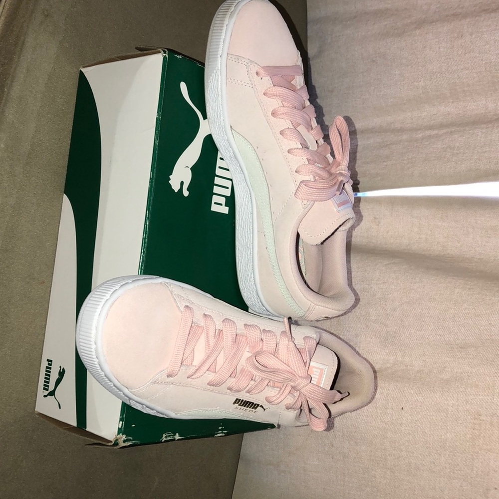 Puma suede sneakers